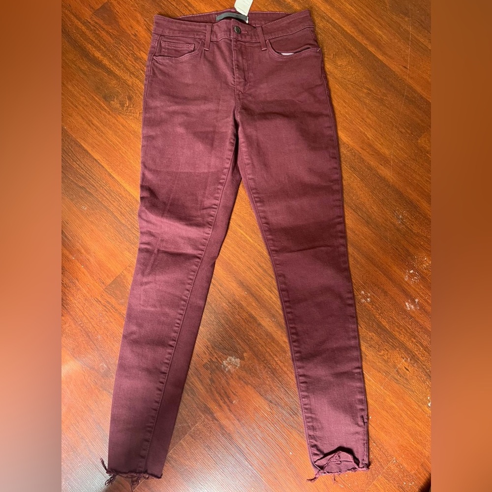 Joe’s maroon pants